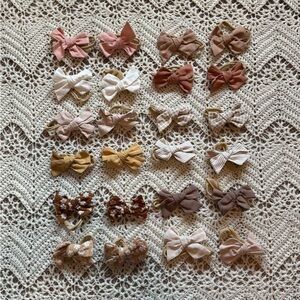 Assorted Baby Girl Hair Bows For Head 24 Count Adorable Two Of Each For Twins